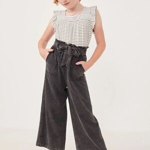 Hayden Dyed Tencel Wide Leg Pant medium new with tags